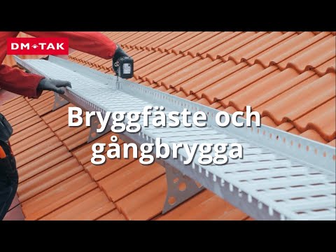 Takskolan. Taksäkerhet del 4. Bryggfäste och gångbrygga.
