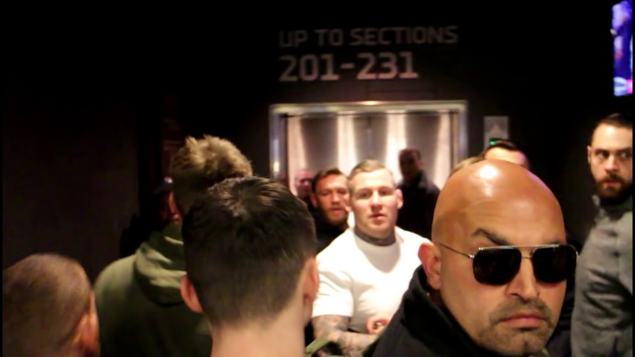 Conor McGregor Storms In On UFC 223 Media Day