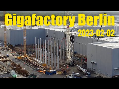 Giga Berlin | 2023-02-02 | Timelapse
