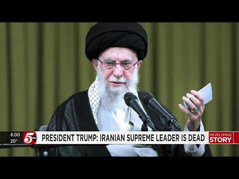 Iran’s supreme leader has been killed during major attack by US and Israel, Trump says