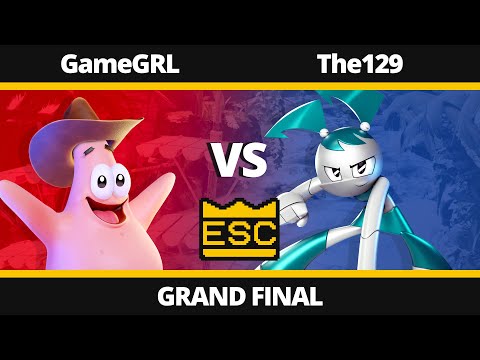 ESC 17 Grand Final - GameGRL (Patrick) Vs. The129 (Jenny) - Nickelodeon All-Star Brawl Tournament