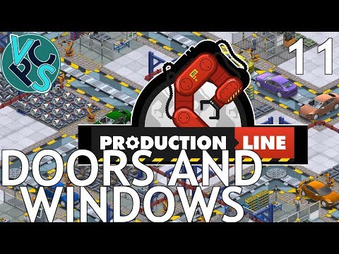 Doors and Windows : Let's Play Production Line EP11 - Alpha 1.30 Manufacturing Tycoon Gameplay