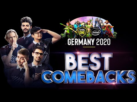 BEST & MOST EPIC Comebacks of ESL One Germany 2020 - Dota 2