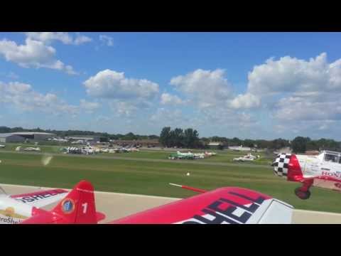 Flying with Aeroshell Aerobatic Team