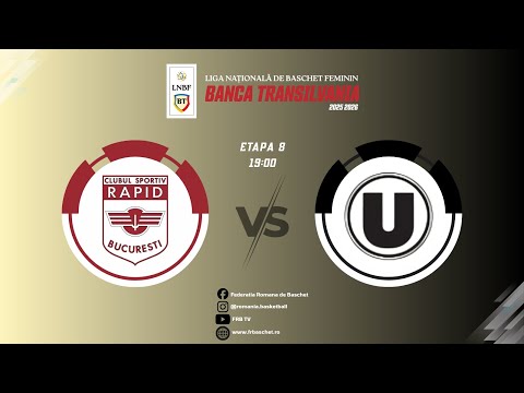 Liga Nationala de Baschet Feminin 25/26 -CS Rapid Bucuresti vs CS Universitatea Cluj-Napoca