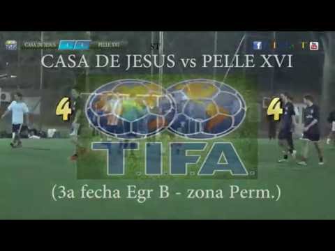 4 CASA DE JESUS vs PELLE XVI 4 - 3a fecha Egr B   zona Perm - 22-05-2016
