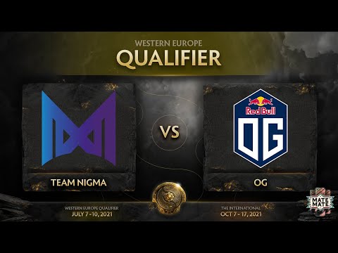 Nigma vs OG | TI10 EU Qualifier | SemiFinal | Bo3 | LINEBETMN