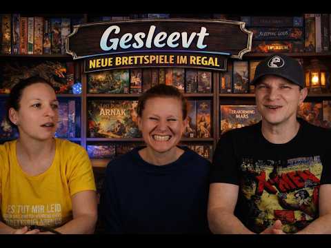 Gesleevt - Neue Brettspiele im Regal - Kurzübersicht mit Eva