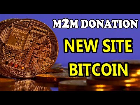 BITCOIN Cryptocurrency Earnings on the Internet. M2M donations. NEW PROJECT 2020