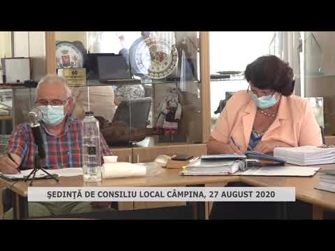 Şedinţa Consiliul Local Câmpina 27.08.2020