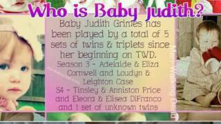 Chloé & Sophia Garcia-Frizzi! (JUDITH GRIMES) The Walking Dead video