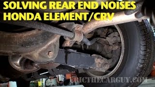 Finding and Repairing Rear End Noise Honda Element/CRV -EricTheCarGuy