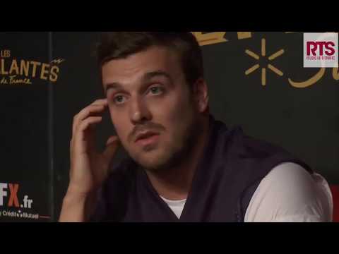 Interview de Feder au micro d'RTS pour les Déferlantes 2017 