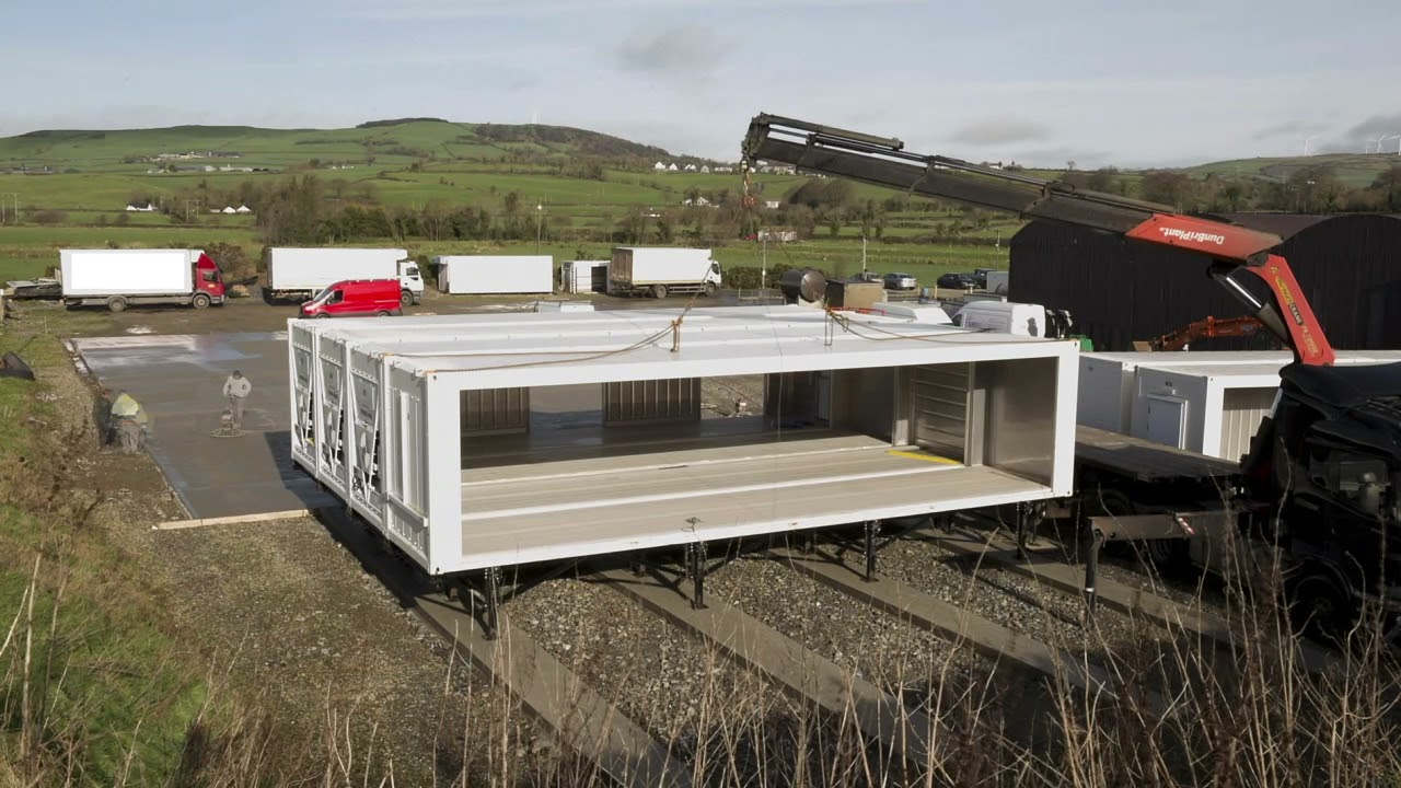 CRS Cold Storage | Cross Docking Timelapse