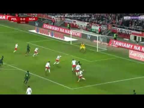 Poland 0 vs Nigeria 1 Victor moses Goal highlight