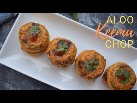 Aloo Keema Chop Recipe | Nepali-Style Aalu Chop | Potato Fritters with Ground Turkey