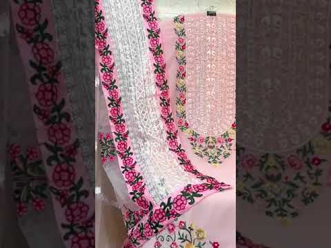 Zaha Dno 10057 Georgette Wholesale Designer Pakistani Salwar Suit Catalog – product video thumbnail