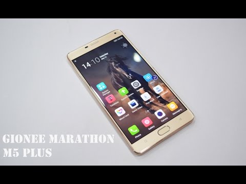 Gionee Marathon M5 plus: Unboxing