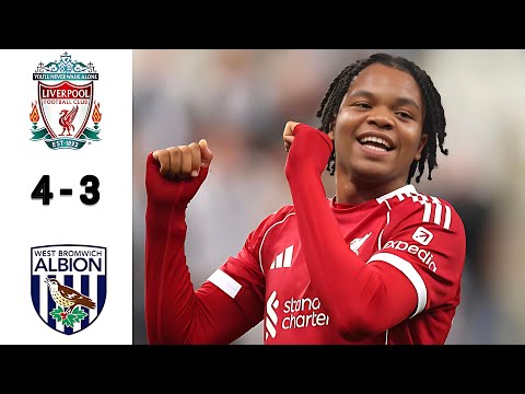 Full Match. Liverpool vs Westbrom U21 Pl [15/2/2026]
