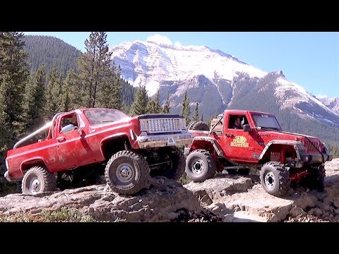 Mountain trails Scale Town - RC CWR
