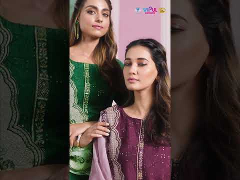 Vipul Aranza Chinon Chiffon Wholesale Salwar Suit Catalog – product video thumbnail