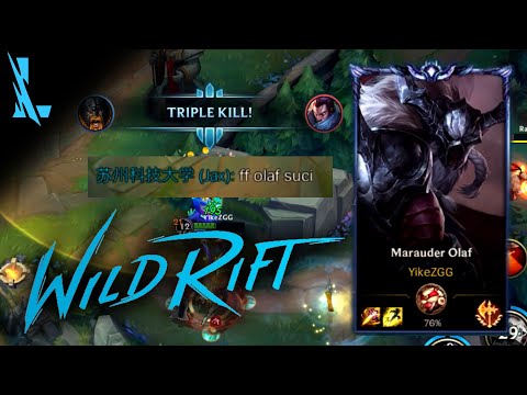 OLAF STILL VIABLE PATCH 2.2B? HARD CARRY WITH OLAF IN JUNGLE | WILD RIFT