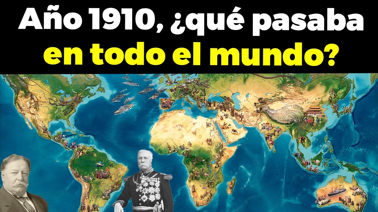 Año 1910. ¿Qué pasaba en el mundo?