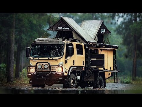Isuzu NPS 4x4 Sahara Beige Bushwakka Truck Rig Rundown Walkthrough