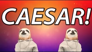 HAPPY BIRTHDAY CAESAR! - SLOTH HAPPY BIRTHDAY RAP