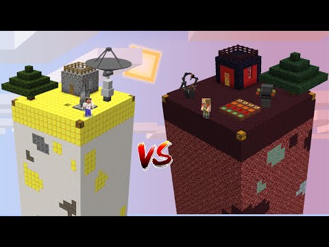 1$ UZAYLI ADA VS 1000$ UZAYLI ADA! 😱 - Minecraft