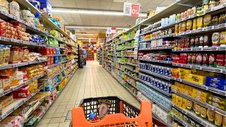 İtalya’da 7/24 Açık Carrefour’da Alışveriş 🇮🇹🛒 – Asla Kapanmayan Süper