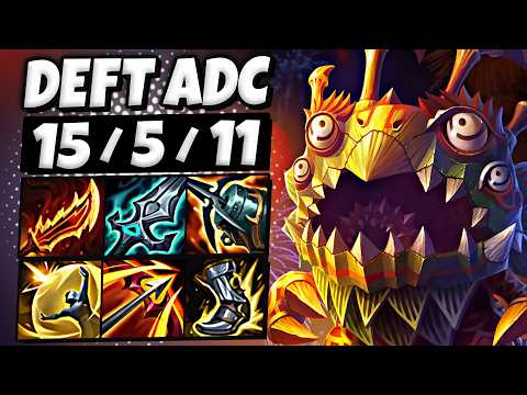 Deft Kog'Maw vs Aphelios [ ADC ] Patch 26.1 Ranked Korea ✅