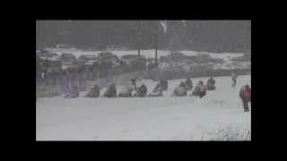 preview picture of video 'Eganville Bonnechere Cup 2013 Snowmobile Oval Racing'