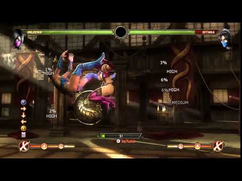 Mortal Kombat 9- Mileena Combo