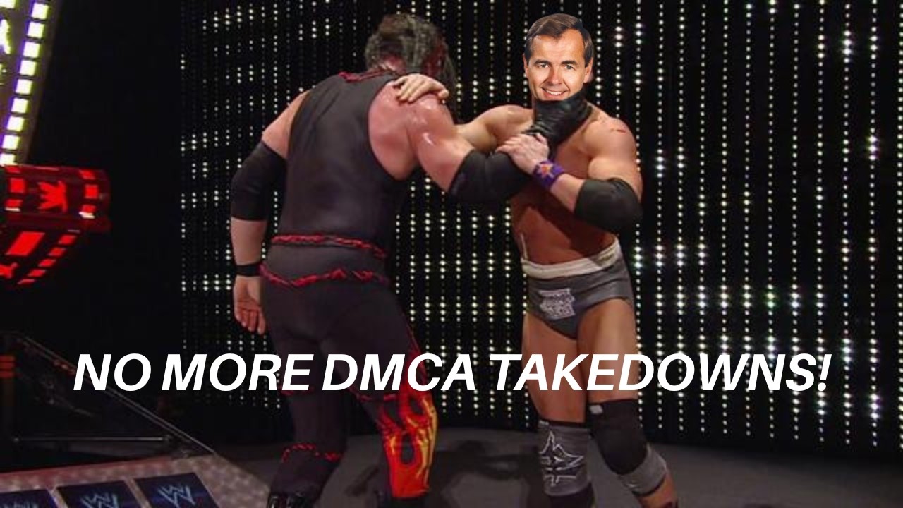 Kane comes out swinging against the DMCA