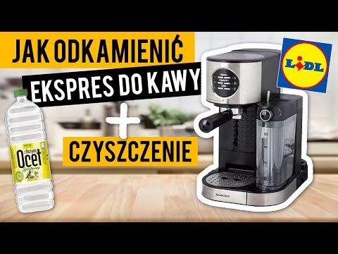 How to descale Silvercrest Coffee Machine from Lidl