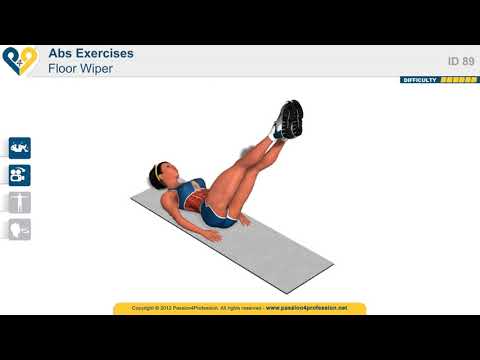 Floor Wiper - Abs Workout