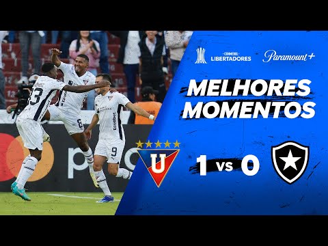 LDU QUITO 1 x 0 BOTAFOGO - CONMEBOL LIBERTADORES 2024 | Paramount Plus Brasil