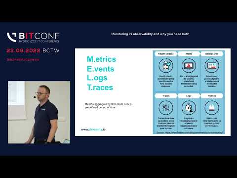 bITconf 2022 - [Jerzy Kopaczewski] Monitoring vs observability and why you need both.