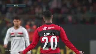 JOGANDO COM FLAMENGO  | JOGO DE HOJE| PES 19 GAMEPLAY PS4
