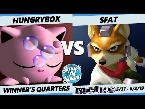 SNS5 SSBM - Liquid'Hungrybox (Green Puff) Vs. CLG | SFAT (Fox) Smash Melee Winner's Quarterfinals