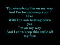 On My Way Lyrics