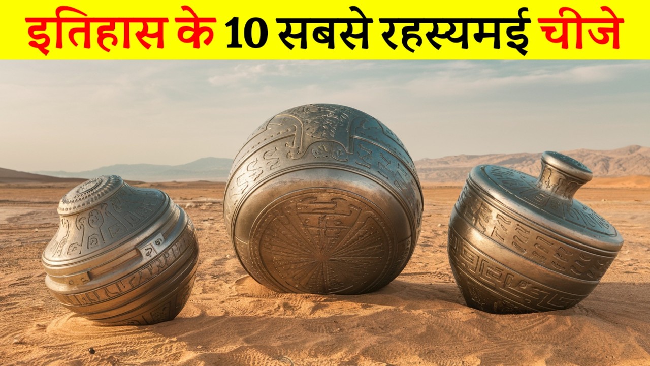 इतिहास के 10 सबसे रहस्यमई चीज़ें | 10 most mysterious things in history, in Hindi