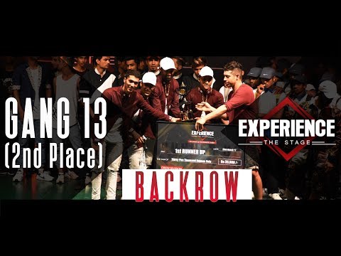 Gang 13 | 2nd Place (Crew) | Backrow | Experience The Stage 2017