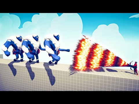 3x ICE GIANT vs EVERY GOD - 🏹 Totally Accurate Battle Simulator TABS