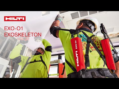 Hilti wearable exoskeleton for construction EXO-O1