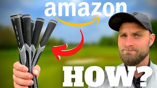 How can AMAZON sell these golf grips for this PRICE... Outrageous!
