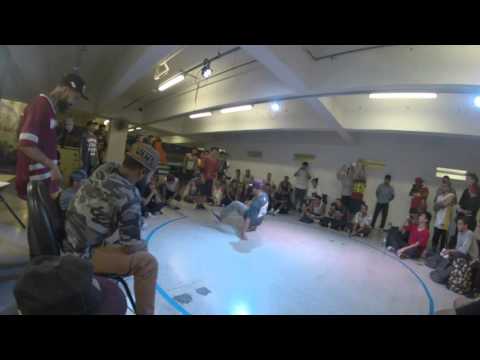 BBOY PUNK (MONSTER KING) VS BBOY SAGARA (TRUE LOVE & FURY) @KING OF THE NIGHT