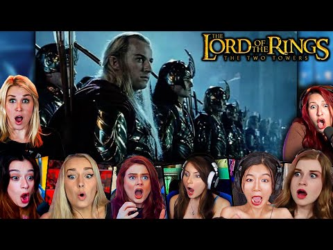 TOP "Elves Arrive at Helm's Deep" Reactions! The Lord of the Rings: The Two Towers Movie Reaction