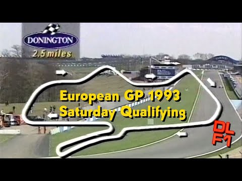 F1 European GP 1993 - Saturday Qualifying 🇪🇺 (BBC)